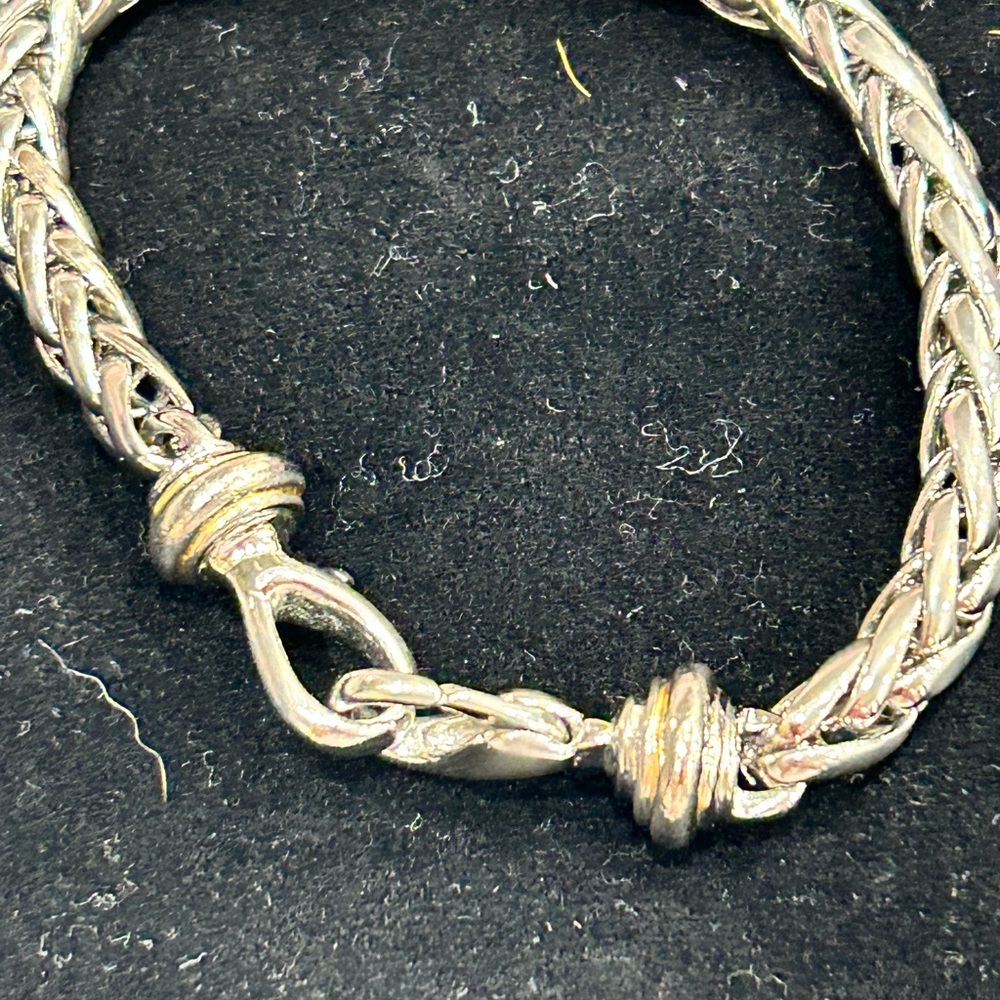 Silver bracelet